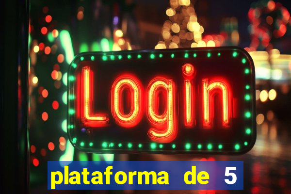 plataforma de 5 reais fortune tiger